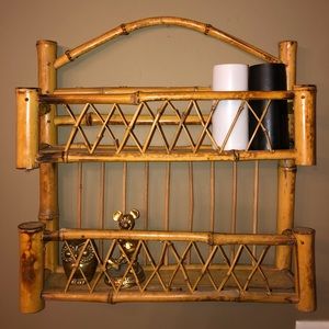 Small bamboo spice rack